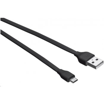 Trust 20135 Flat Micro-USB Cable 1m - black