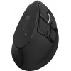 Vertikálna bezdrôtová myš Natec EUPHONIE PRO/Vertikálna/Optická/Pre pravákov/4 000 DPI/USB+BT/Čierna NMY-2291
