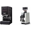 Gaggia Classic E24 BC, black + Eureka Mignon Zero 65 All Purpose, CR white