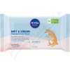 Nivea Baby čistiace a ošetrujúce obrúsky Soft & Cream 57 ks