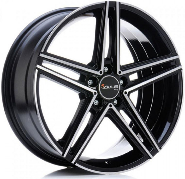 Avus AC-515 7,5x17 5x112 ET45 black polished