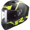 LS2 FF805 THUNDER C RACING1 MATT HV YELLOW 2XL