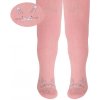Dojčenské pančuchy Tvárička W ružová