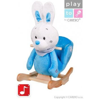 PlayTo hojdacie zvieratko modrá zajac