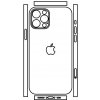 Hydrogel - zadná ochranná fólia (full cover) - iPhone 12 Pro - typ výrezu 9