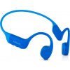 EVOLVEO bezdrátová sluchátka BoneMax MP3 32GB, na lícní kosti, IPX8, modrá