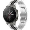 Five Bull nerezový remienok pre Huawei Watch GT2 Pro / GT2e, strieborno-čierny