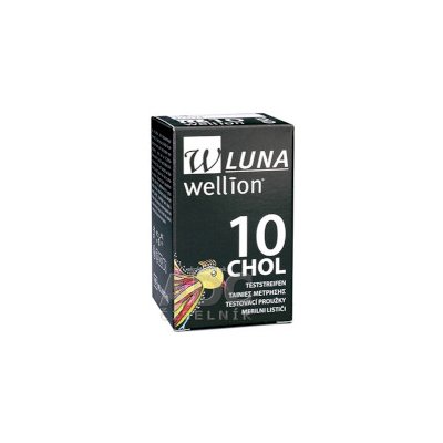 Wellion LUNA CHOL testovacie prúžky k prístroju LUNA 1x10 ks