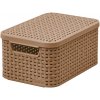 Curver STYLE2 LID S krémový 29x20x14 cm s vekom