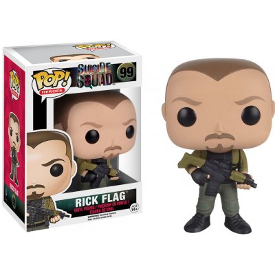 Funko POP! Suicide Squad Rick Flag 10 cm