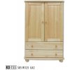 ImportWorld Komoda Kelda masiv v125 x š85 x h42 cm (Barva dřeva: Šedá)