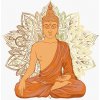 Zuty – Maľovanie Podľa Čísel – Buddha A Ornamenty II, 40 × 50 cm, Plátno 8596530079729