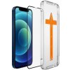 Ochranné sklo pre iPhone 17 Air s inštalačným rámčekom - čierne