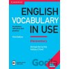 English Vocabulary in Use Elementary Book with Answers and Enhanced eBook McCarthy Michael
