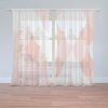 Sablio Záclony Ružové oblúčiky: 2ks 150x250cm