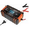 LTC Automatická nabíječka mikroprocesorový usměrňovač LTC 12V 8A - 24V 4A oranžová
