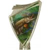 CREST/FIS2 - Figúrka plast. CREST rybár/ryba šťuka zlatá s potlačou H-10 cm - 10x7 cm,Výška (cm)