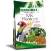 Granule pre papagáje a vtáky Manitoba My Parrots Unico 2kg