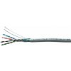 LYNX CS FTP kabel LYNX REELEX AIR, Cat5E, drát, PVC, Eca, šedý, 305m LYNX-SLD-FTP5E-RLX-GR