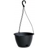 Nohel Garden kvetináč závěsný Ratolla Round W plastový 24x16cm