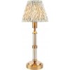 Endon 114838 - LED Stm. nabíjacia stolná lampa MORTON LED/1,5W/5V mosadz/zelená 114838 + záruka 3 roky zadarmo