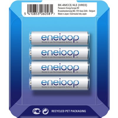 Panasonic Eneloop AAA 4ks 4MCCE/4LE