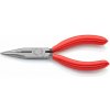 Kliešte KNIPEX 25 01 140 – 140 mm, polgulaté, rovné, na radiotechniku