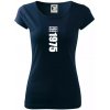 Limited edition 1975 pruh - Dámske tričko Pure - M ( Tmavomodrá (veľmi tmavá - skoro čierna) )