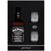 Jack Daniels 40% 0,7l + 2x pohár (darčekové balenie 2 poháre)
