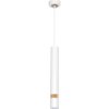 Milagro | Luster na lanku JOKER WHITE WOOD 1xGU10/8W/230V | MI0987