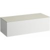 Laufen Il Bagno Alessi skrinka s pracovnou doskou 120x50x37 cm závesná kúpeľňová skrinka pod umývadlo biela H4313000972601