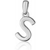 Strieborný prívesok písmeno 
