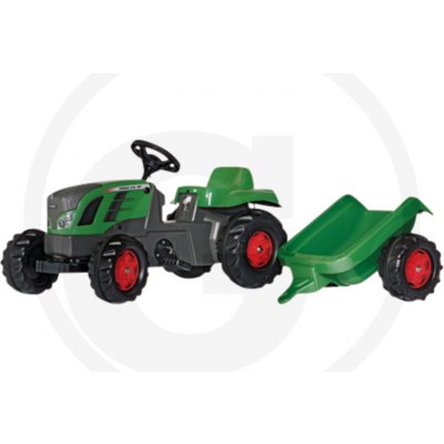 Rolly Toys Šľapací traktor Rollykid Fendt Vario 516 s vlečkou