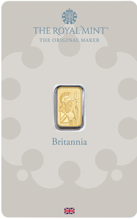 The Royal Mint | Britannia zlatý zliatok 1 g