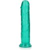 Priame realistické dildo s prísavkou - 23 cm