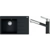 Franke SET G219 ON 114.0650.826 - CNG 611-78 TL/2 onyx + FC 3055.071 chróm / onyx