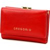 Kožená dámska peňaženka Gregorio IT-117 červená 12 x 8 x 3 cm