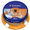 VERBATIM DVD-R AZO 4,7GB, 16x, printable, spindle 25 ks
