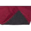 Protišmyková fleece podložka L burgundy