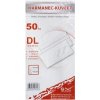 Harmanec-Kuvert Poštové obálky DL samolepiace, okienko, 50 ks 80g