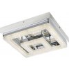 Globo 49246-16 LED stropné svietidlo Fogo 1x16W | 950lm | 4000K - biela, priehľadné kryštály