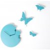 Dizajnové hodiny Diamantini a Domeniconi Butterfly sky blue 40cm