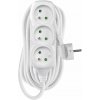 EMOS SK s.r.o. Predlžovací kábel – 3 zásuvky, 7m, biely - P0317R