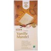 Gepa Bio vegan biela čokoláda s vanilkou a mandľami, 100 g