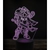 Beling 3D lampa, anduin lothar, 7 Farebná V1LT