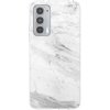 Picasee silikónový prehľadný obal pre Motorola Edge 20 - White marble