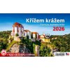 Křížem krážem Českou republikou 2026 - stolní kalendář