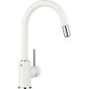 BLANCO kuchyňská baterie Mida-S s výsuvnou sprchou, tlaková, bílá