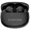 Canyon TWS-8, True Wireless Bluetooth slúchadlá do uší, nabíjacia stanica v kazete, čierne CNS-TWS8B