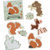 A Little Lovely Company Puzzle Forest Friends pre najmenšie deti